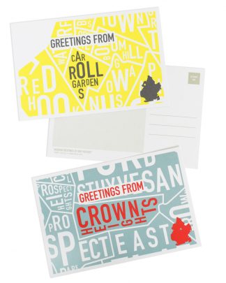 San Francisco Neighborhood Greetings From Postcard Pack 27 Neighborhoods Available